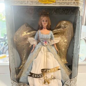1999 angel of peace collector edition Barbie doll 24240 Mattel